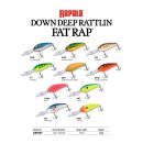 Rapala Wobbler Deep Rattlin Fat Rap 7cm DRFR07 -...