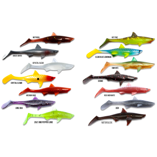 Kanalgratis - Baby Shark - 10cm - 8 Stück - alle Farben -