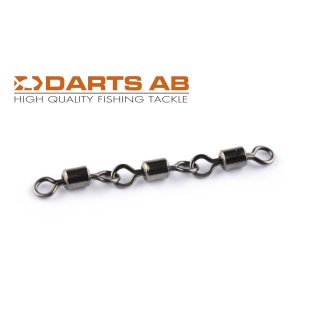 Darts AB - Super Rolling 3-fach Wirbel - XL Gr 2/0 - 70kg - 3 Stück